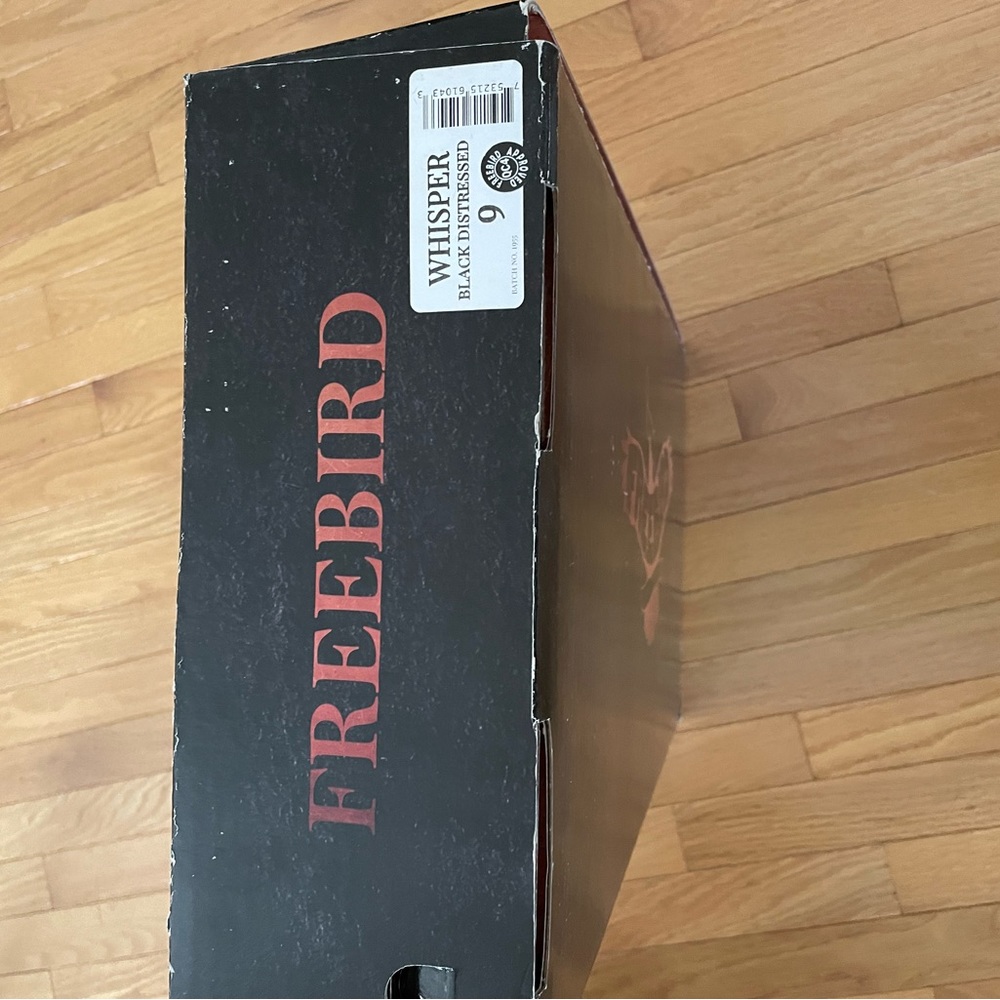 NWT Freebird Whisper Distressed Dark BrownLeather Boots - Picture 7 of 12
